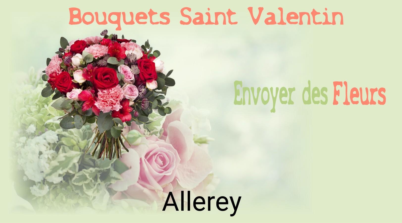 Roses de Saint-Valentin livrées à Allerey
